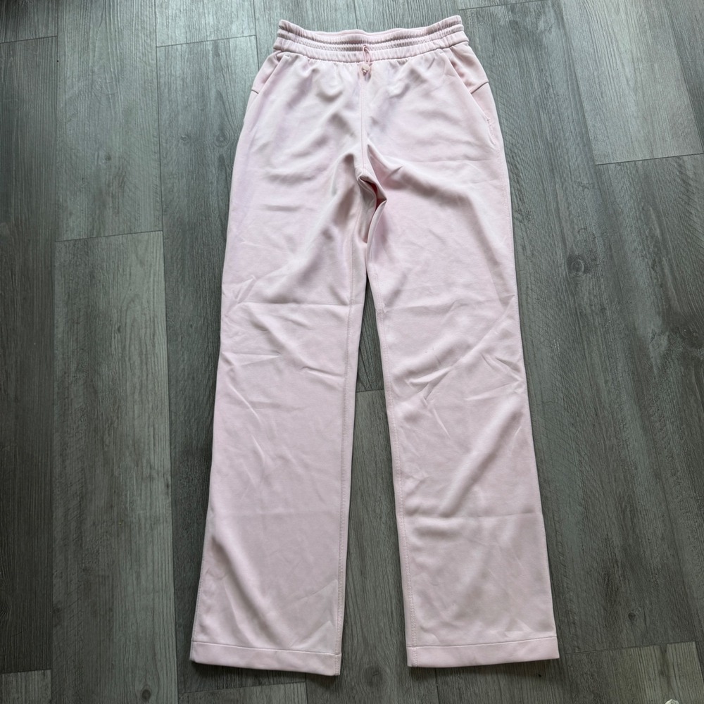 Lululemon Womens 4 tall Pink Soft Sweatpants Wide Leg Drawstring Soft